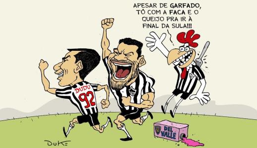 Charge do Duke | Atlético e Del Valle semifinal Sulamericana
