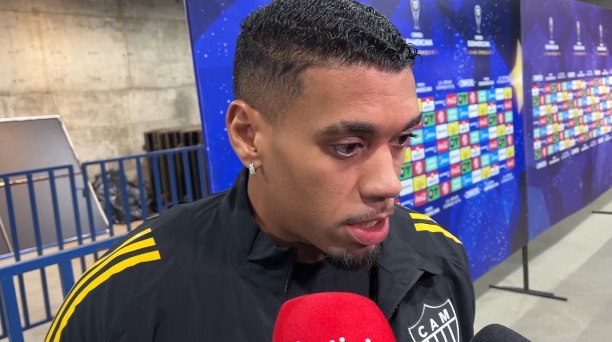 Ruan, do Atlético, abre o jogo sobre pênalti polêmico na Sul-Americana