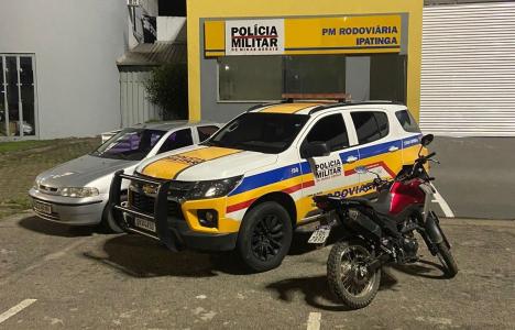 Apreensão veículos furtados Ipatinga