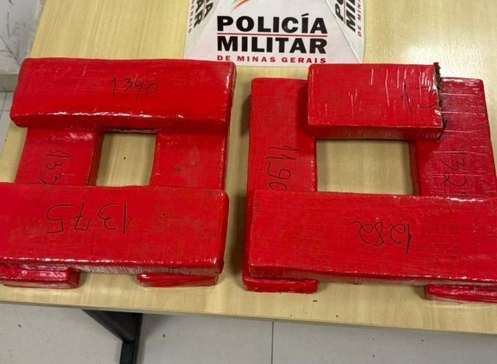 Operação apreende 08 barras de maconha em Ipatinga