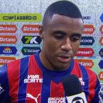 Erick celebra retorno ao Bahia e analisa vitória contra o Inter pelo Brasileiro
