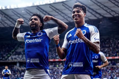 Gabigol e Kaio Jorge, atacantes do Cruzeiro