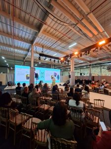 Palestra de Angélica Coelho, designer e consultora