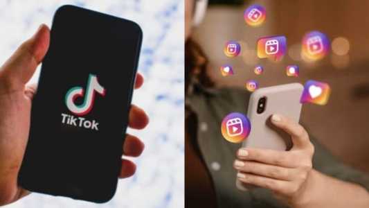Tiktok e Instagram
