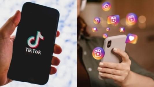 Tiktok e Instagram