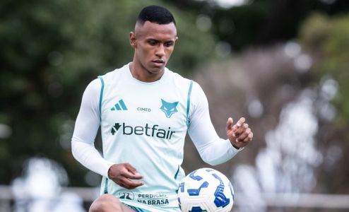 Marquinhos, atacante do Cruzeiro