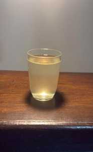 Água amarelada