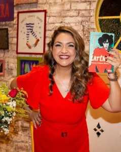 Autora do livro
