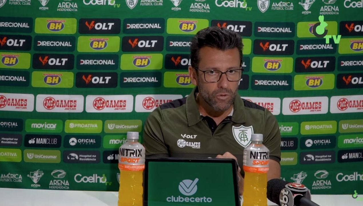 Alberto Valentim aponta fator decisivo para triunfo e ‘respiro’ do América na Série B