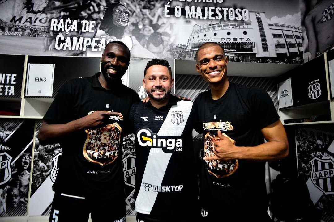 Lembra dele? Ex-Cruzeiro reage a título histórico pela Ponte Preta