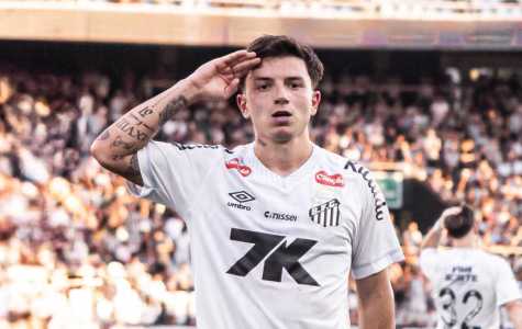 Álvaro Barreal, meia do Santos