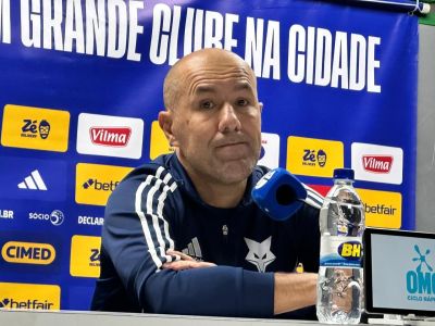 Leonardo Jardim, técnico do Cruzeiro, após empate com o Palmeiras