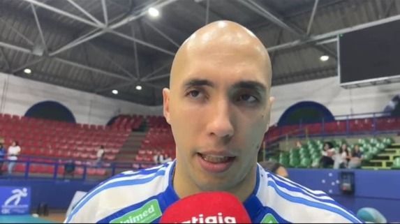 Levantador do Sada Cruzeiro é direto ao avaliar derrota para o Sesi: ‘Desequilíbrio grande’