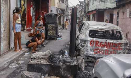 Megaoperação contra o Comando Vermelho foi realizada na manhã de terça-feira (28)