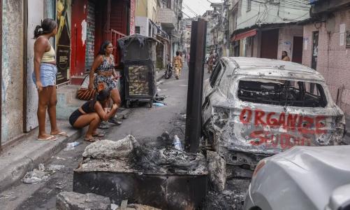 Megaoperação contra o Comando Vermelho foi realizada na manhã de terça-feira (28)