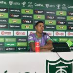 Jovem celebra titularidade no América e destaca confiança de Alberto Valentim