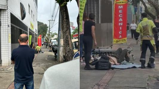 Ocorrência movimenta vários socorristas