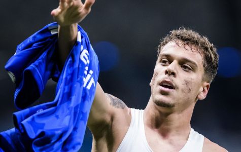 Vitinho em jogo pelo Cruzeiro em 2024