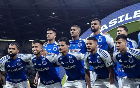 Gamarra antes de jogo pelo Cruzeiro