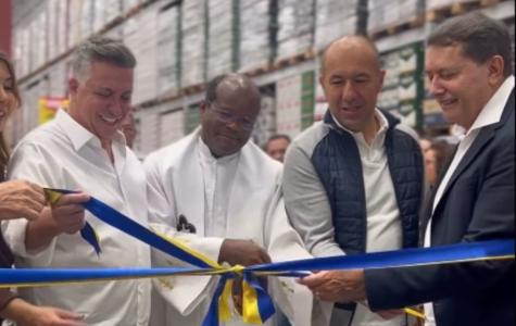 Pedro Lourenço inaugurou, ao lado de Leonardo Jardim, durante inauguração de mais uma loja do Supermercados BH