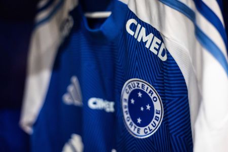 Cimed patrocina o Cruzeiro desde 2022 • Gustavo Aleixo/Cruzeiro
