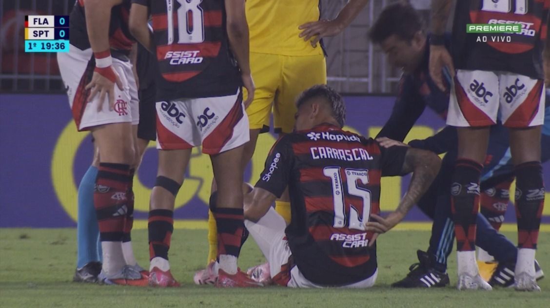 Flamengo: titular é substituído no primeiro tempo contra o Sport e preocupa