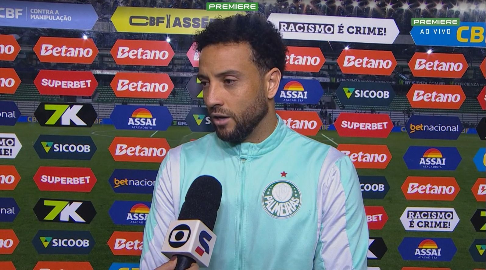 O que disse Felipe Anderson após a vitória do Palmeiras sobre o Juventude no Brasileiro