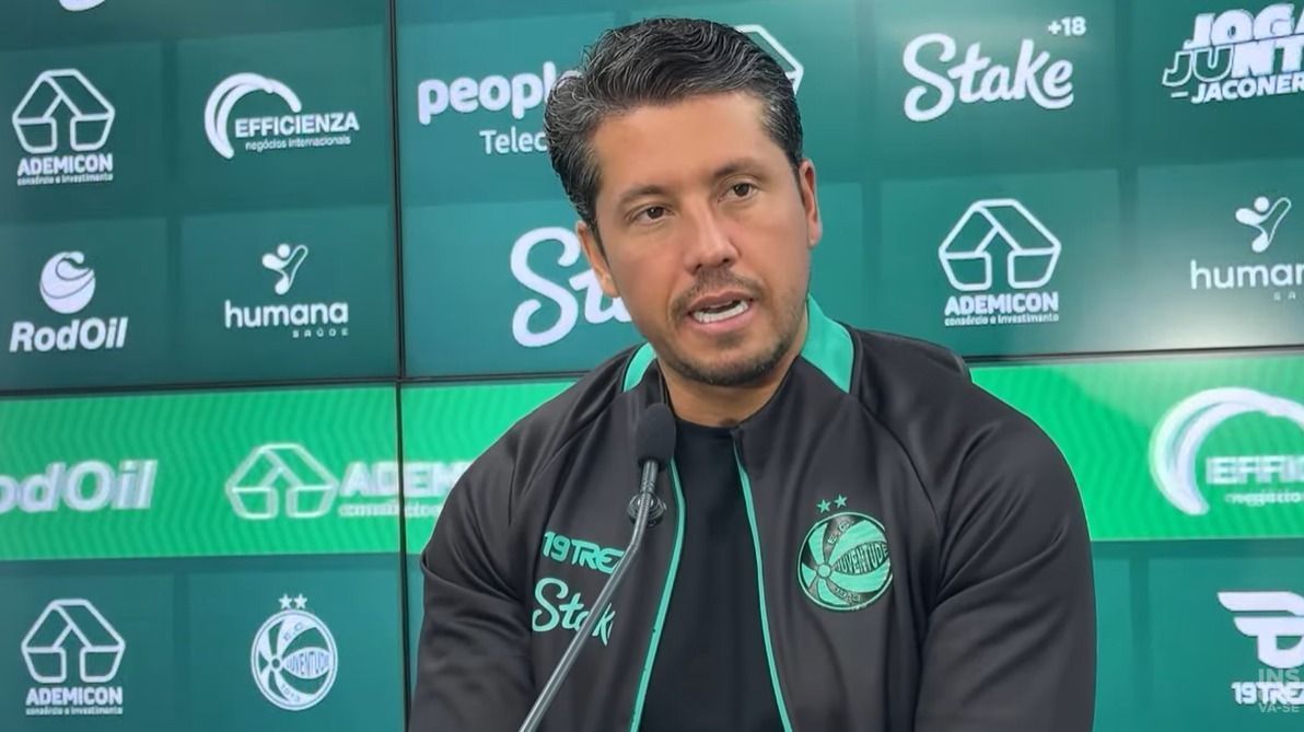 Thiago Carpini vê atuação do Juventude diante do Palmeiras como 'alento' contra o Z4