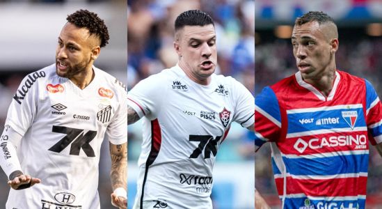 Santos, Vitória e Fortaleza