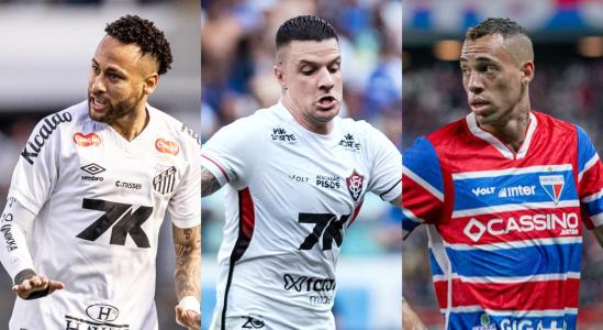 Santos, Vitória e Fortaleza