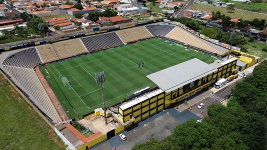 Estádio Jorge de Biasi, em Novo Horizonte