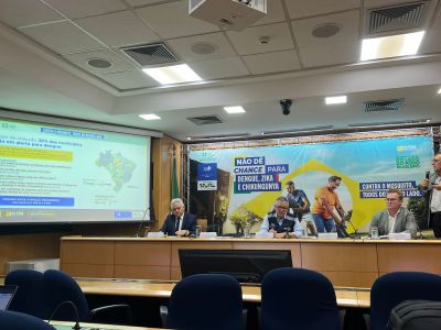 Coletiva no Ministério da Saúde
