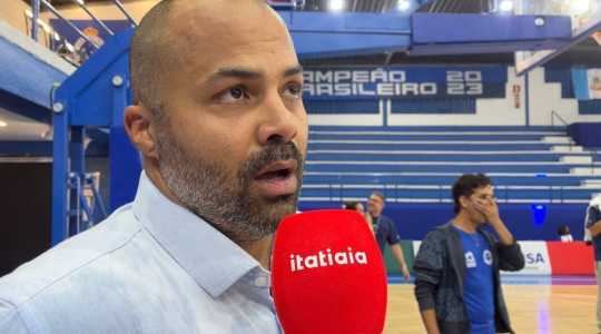 Thiago Pérez, treinador do Cruzeiro Basquete