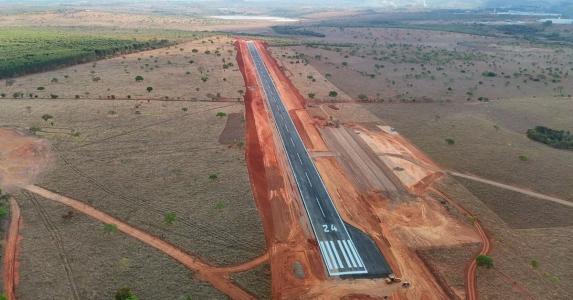 aeroporto Campo de Bagatelle, em Sete Lagoas