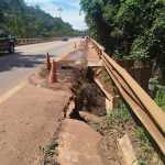BR-356: Viaduto em Itabirito volta a apresentar problemas estruturais; autoridades cobram reparos do DNIT