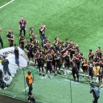 Atlético x Bahia: time sub-17 do Galo é celebrado em volta olímpica na Arena MRV