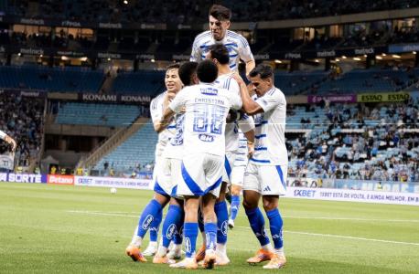 Cruzeiro venceu o Grêmio por 1 a 0 na Arena, em Porto Alegre
