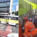 Motociclista morre após bater em ônibus na Avenida João Pinheiro, em BH