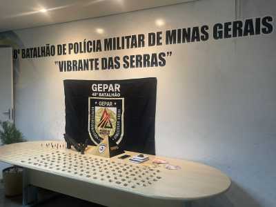 Polícia encontrou drogas na casa do suspeito