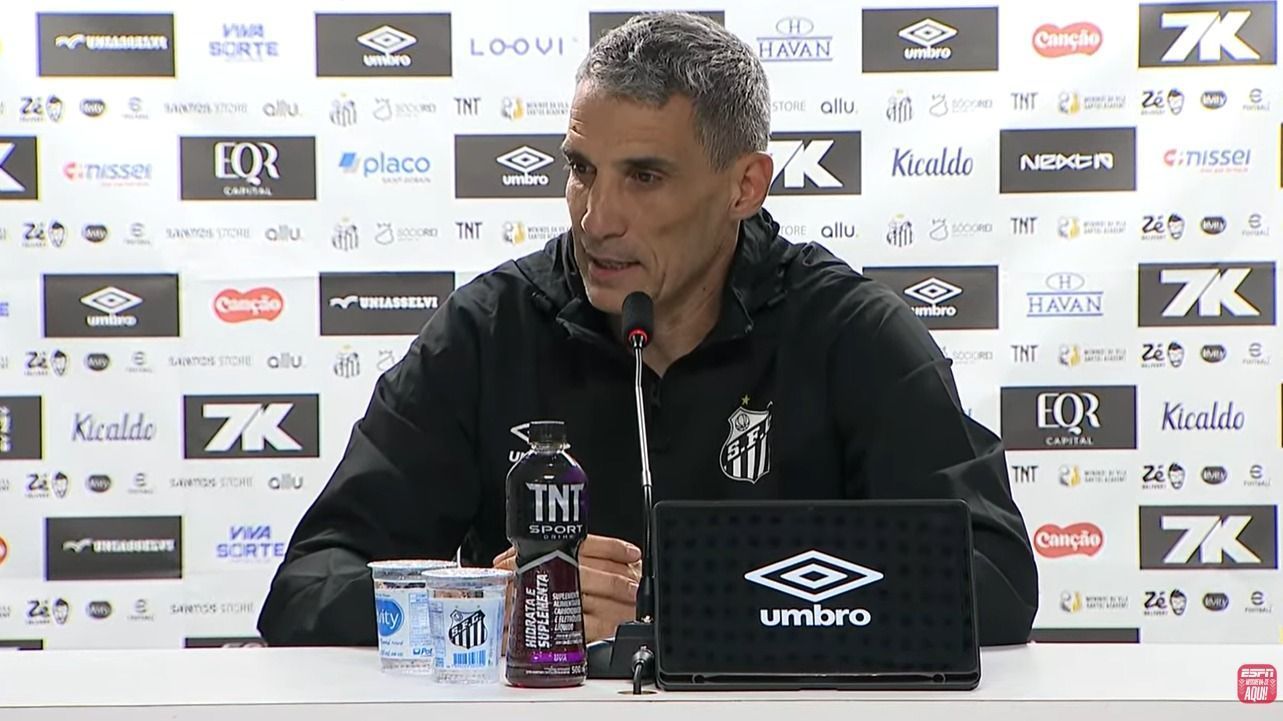 Santos: Vojvoda abre o jogo sobre ausência de Neymar em clássico contra o Palmeiras
