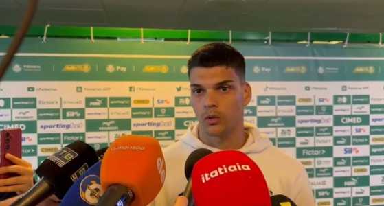 Gabriel Brazão, após a derrota do Santos para o Palmeiras