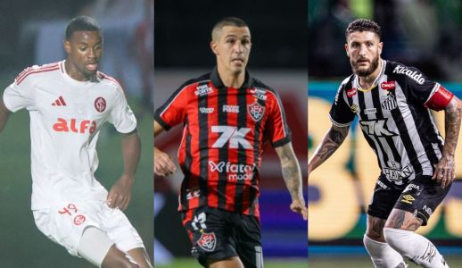 Inter, Vitória e Santos