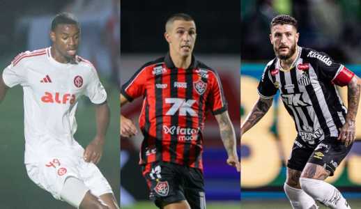 Inter, Vitória e Santos