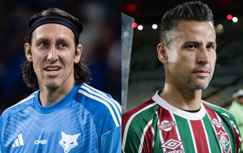 Cássio, do Cruzeiro, e Fábio, do Fluminense