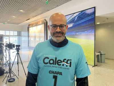 Candidatos à presidência do Grêmio antes da eleição neste sábado (8)