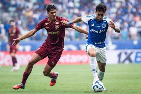 Cruzeiro e Fluminense mediram forças pela Série A do Campeonato Brasileiro