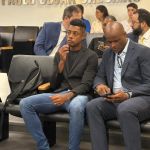 Bruno Henrique, do Flamengo, comparece em audiência no Pleno do STJD