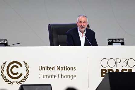 O presidente da COP 30, embaixador André Corrêa do Lago