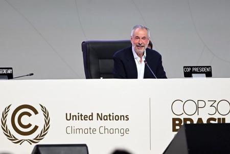 O presidente da COP 30, embaixador André Corrêa do Lago