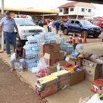 Três dias após tornado, Rio Bonito do Iguaçu já recebeu 4 toneladas de alimentos
